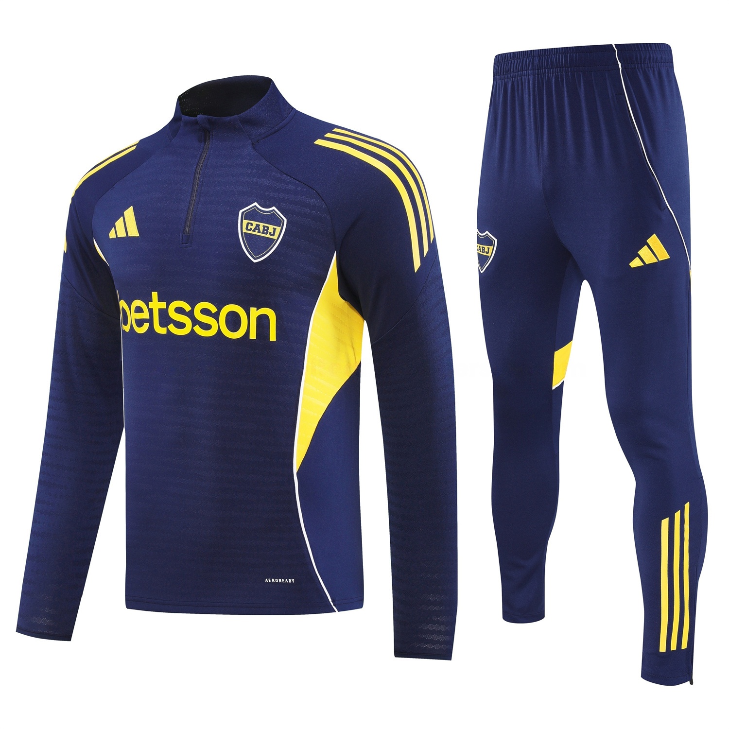 Boca Juniors 25-26 Long Sleeves Training Set - Royal Blue Top & Pants - UnitedFutballJersey