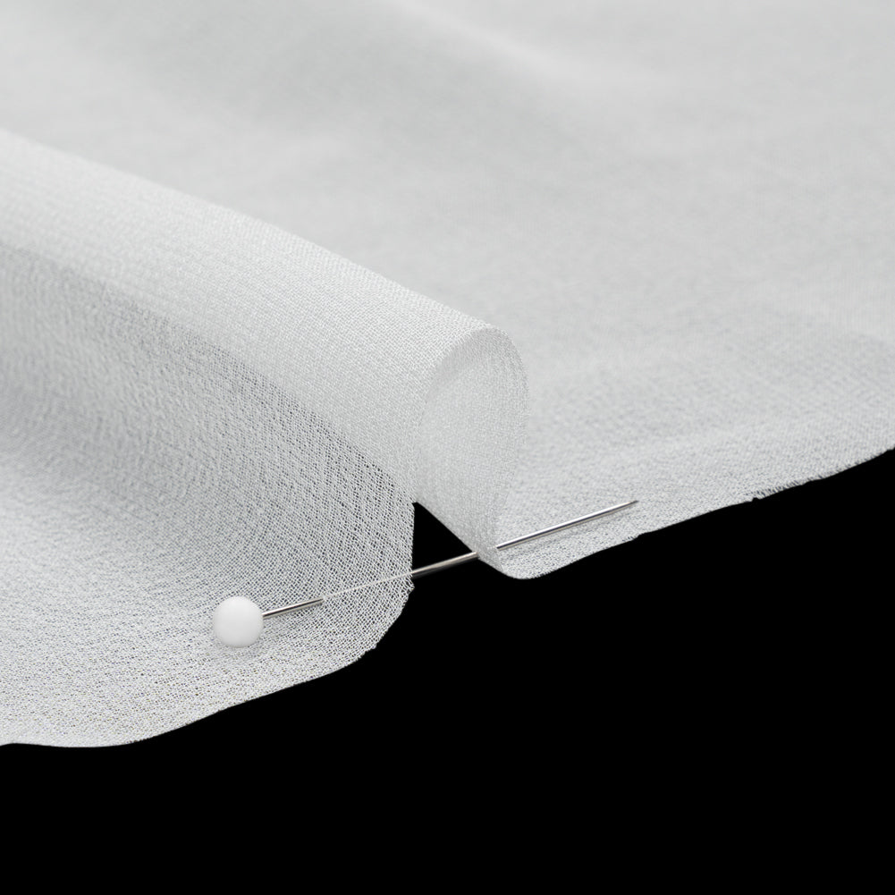 Famous Australian Designer White Silk Georgette - Joann Fabrics