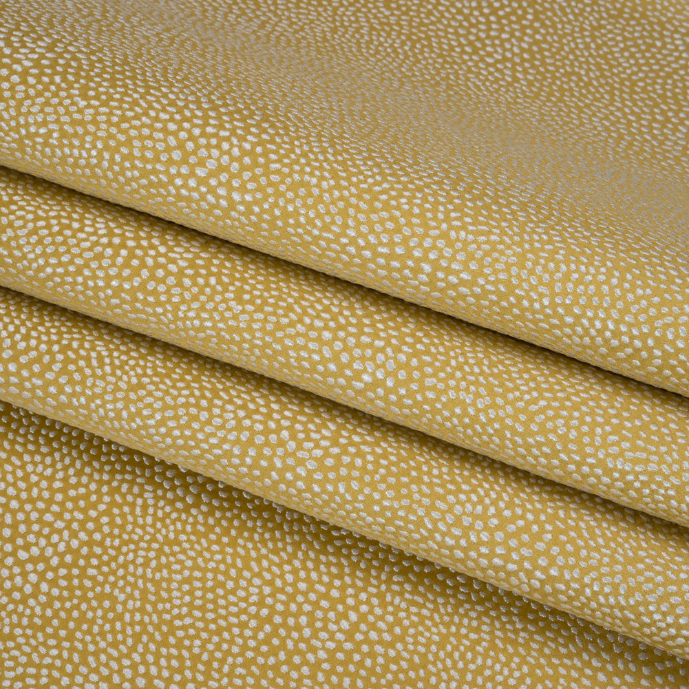 Recycled Polyester Jacquard - Zest Little All-Over Spots - British Imported - Joann Fabrics