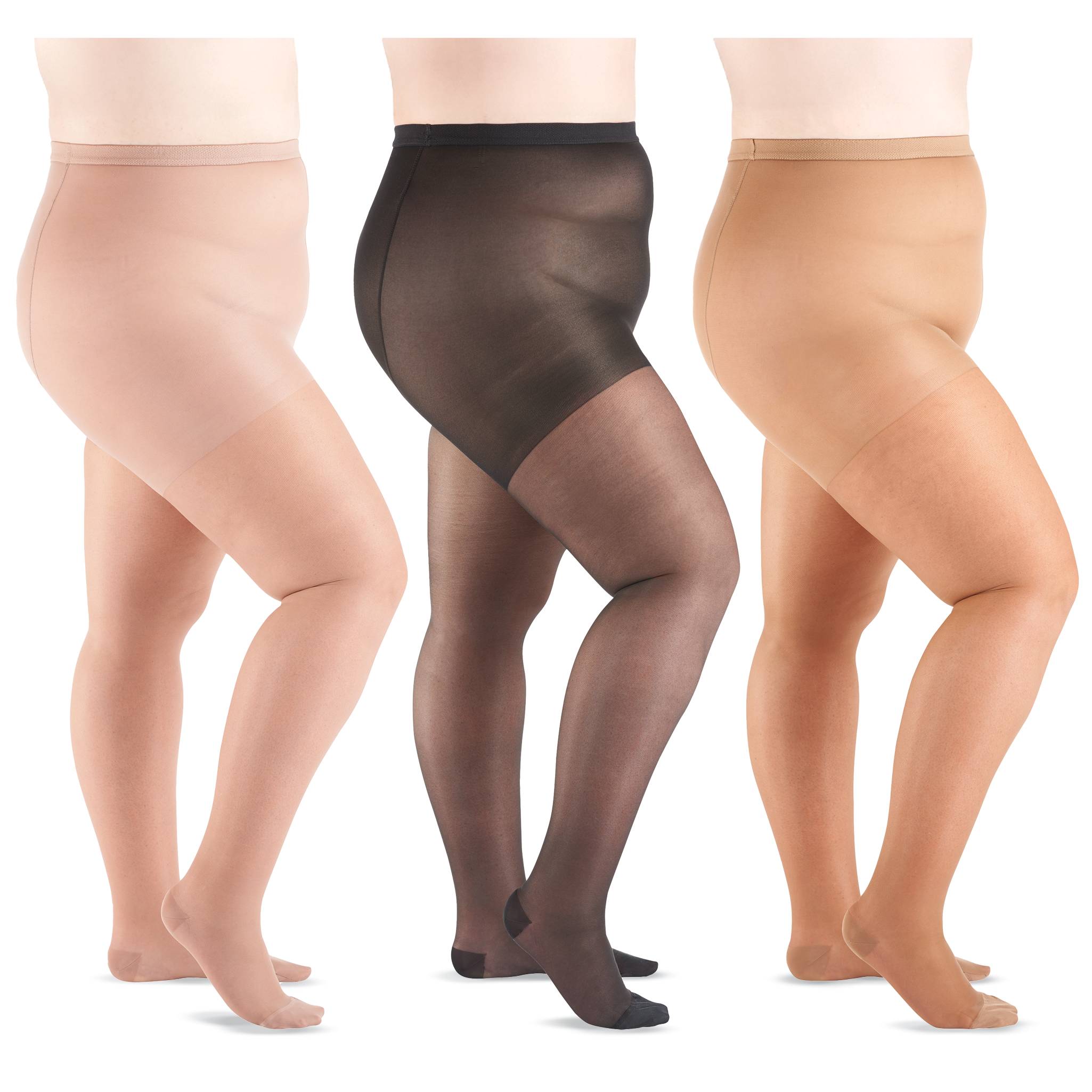 Support Plus Queen Sheer Moderate Pantyhose - Northstyle Catalog