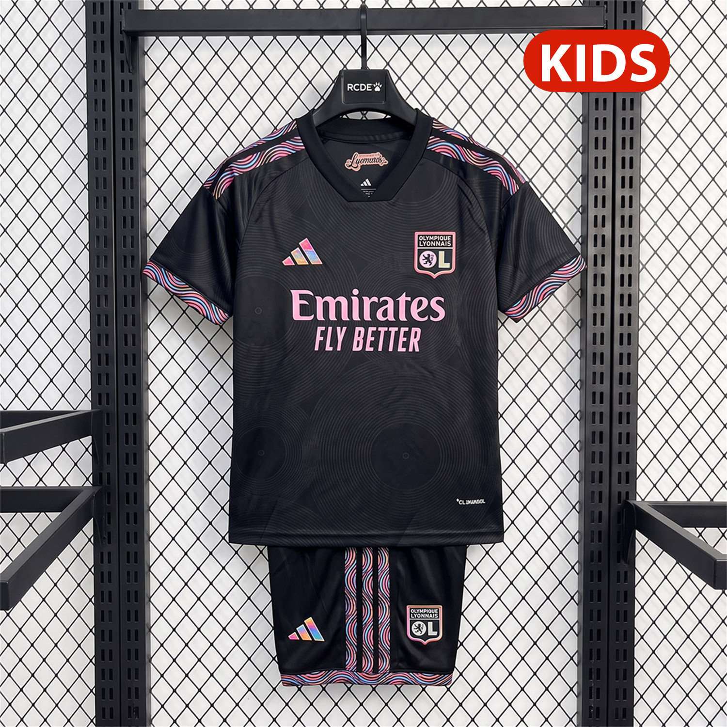 Lyon 26-27 Third Kids Kit - UnitedFutballJersey