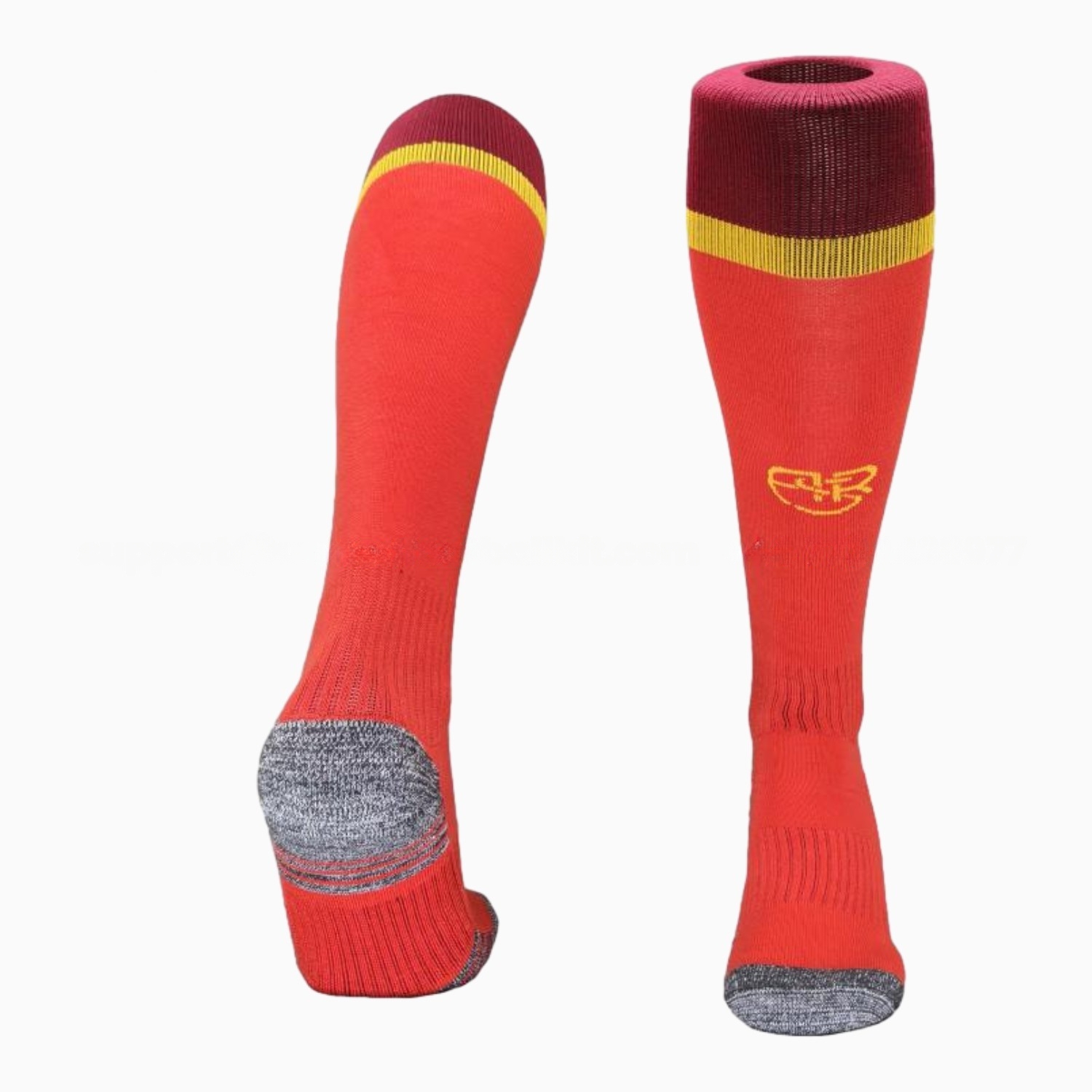 AS Roma 26-27 Home Socks - Red - UnitedFutballJersey