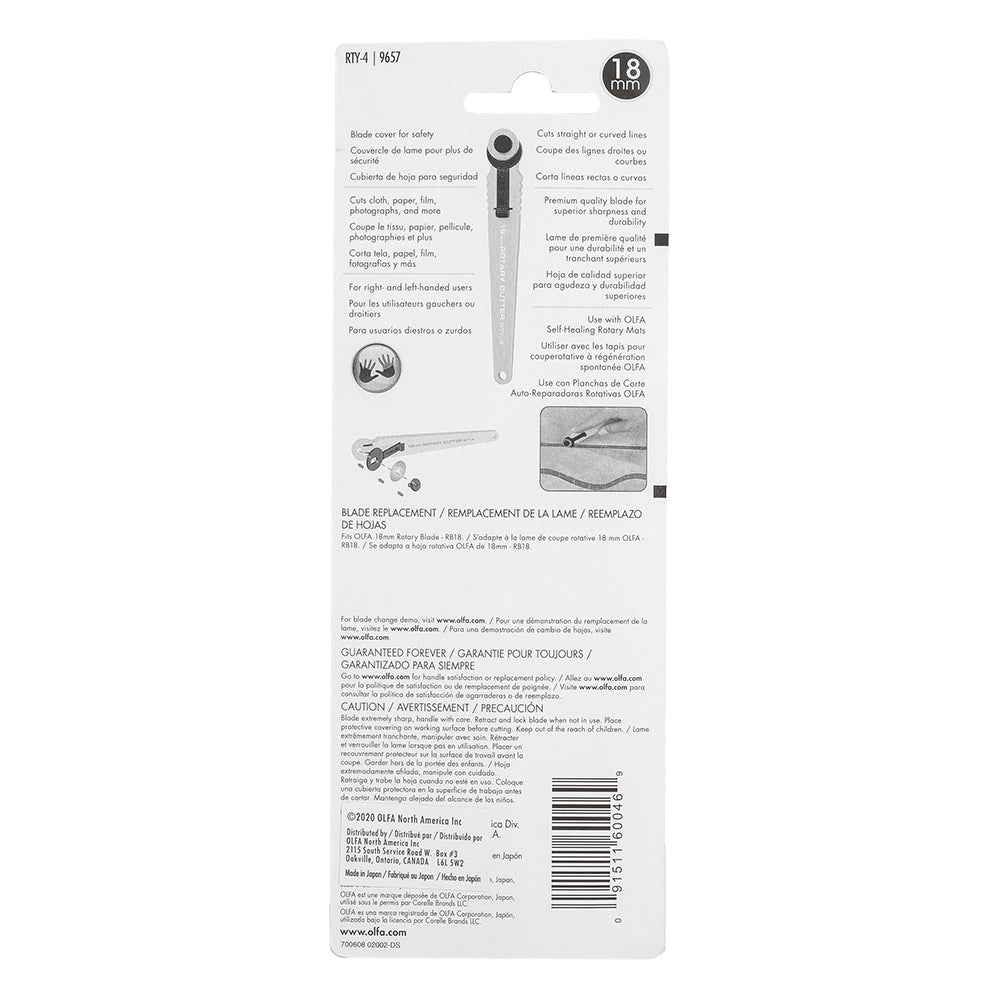 Olfa 18mm Quick Change Rotary Cutter - Joann Fabrics