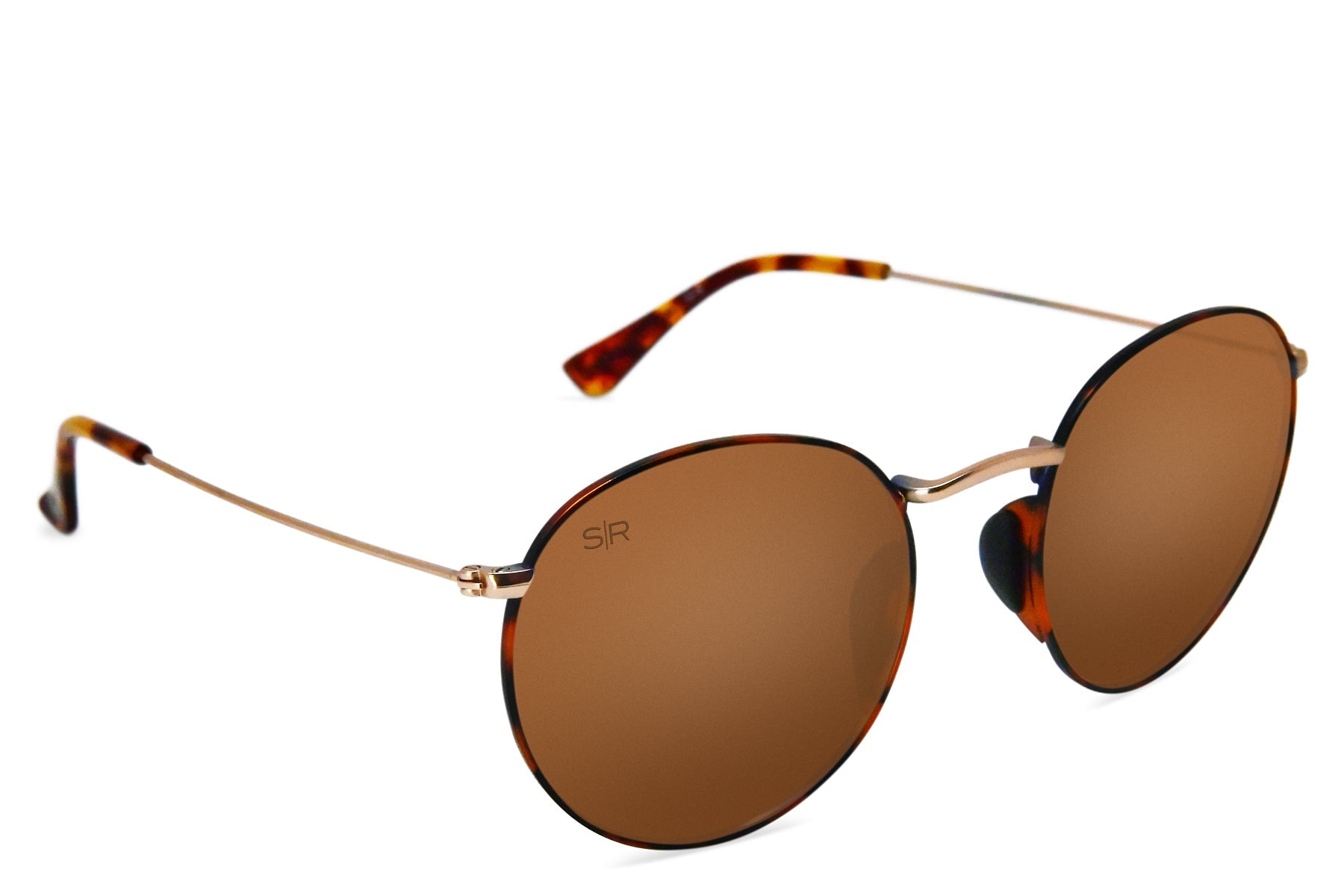 Tangle Free Aston – Amber Tortoise Polarized