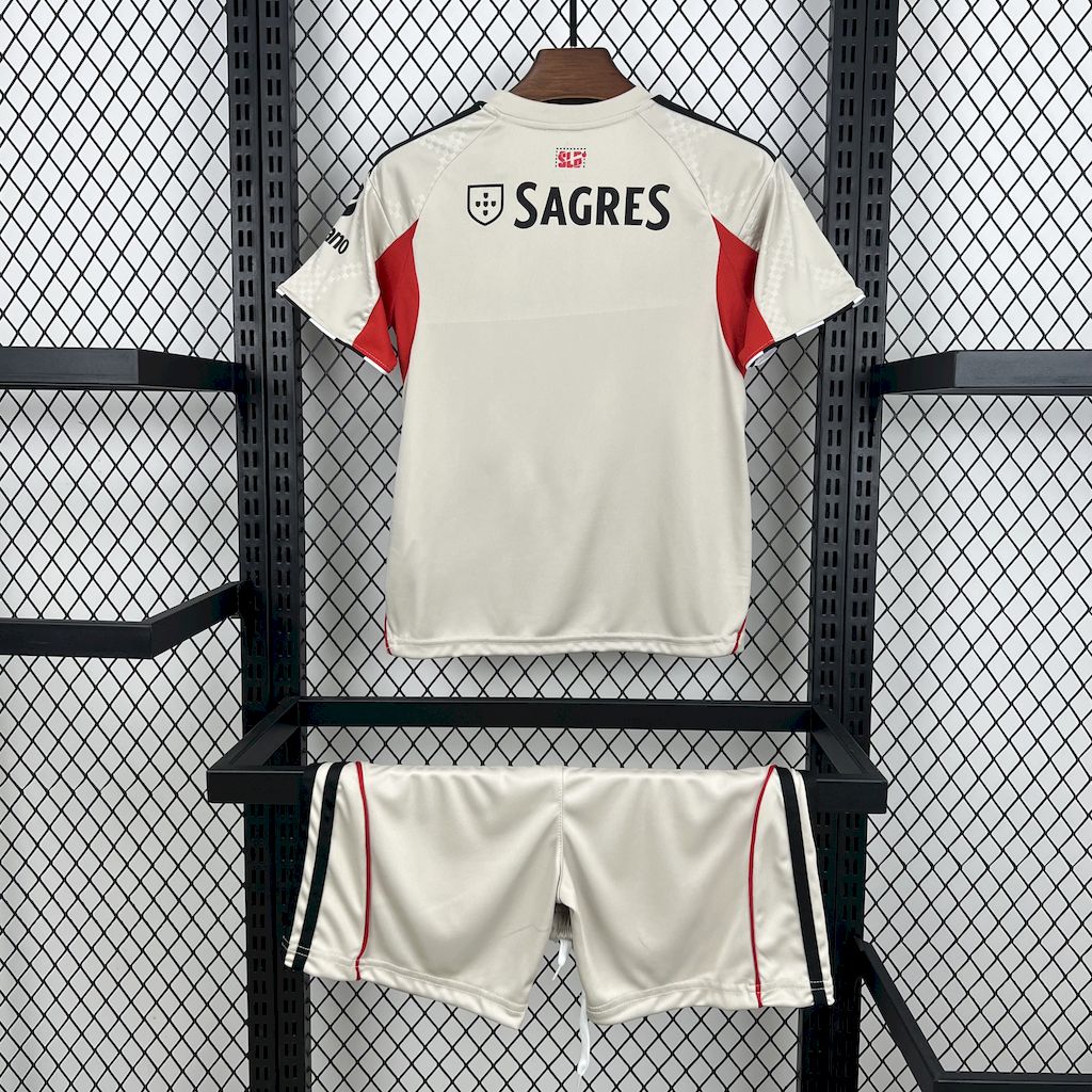 2025/2026 Benfica Away Football Jersey 1:1 Thai Quality Kids Size