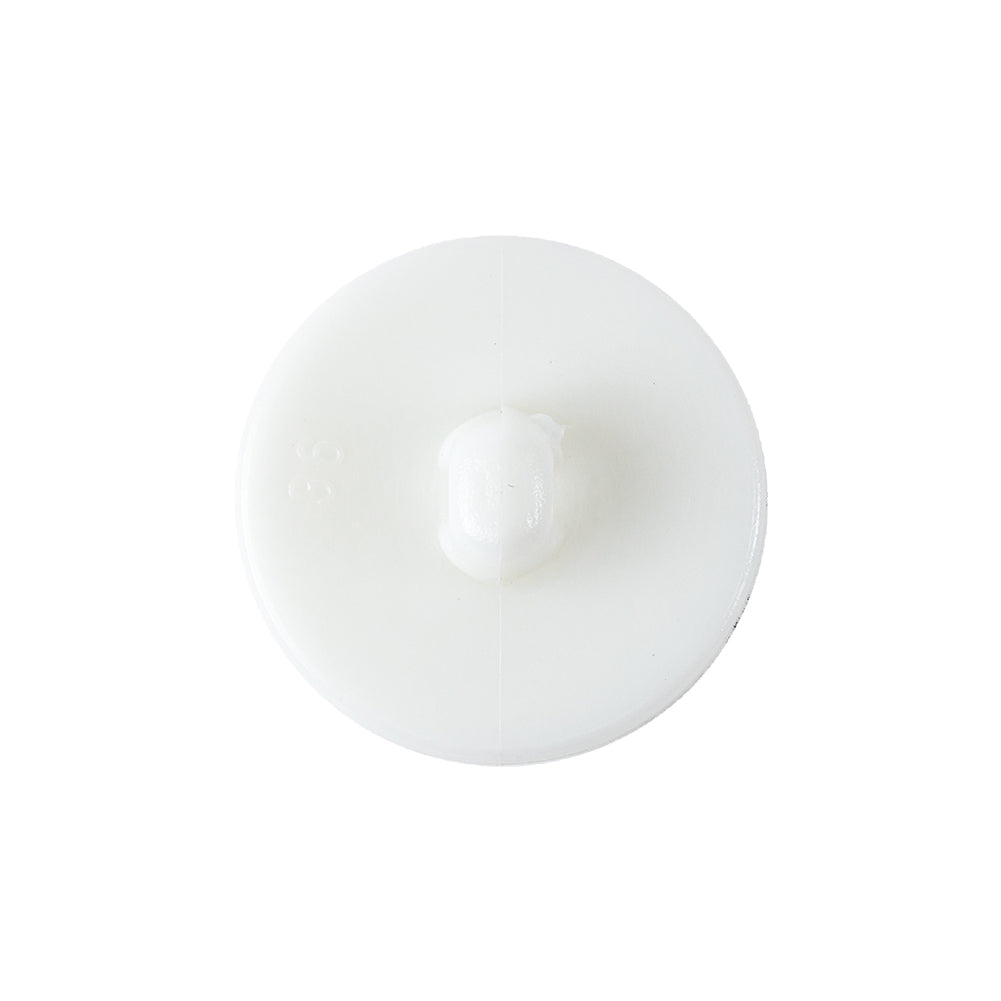 Italian Opaque Lucent White Textured Shank Back Button - 36L/23mm - Joann Fabrics