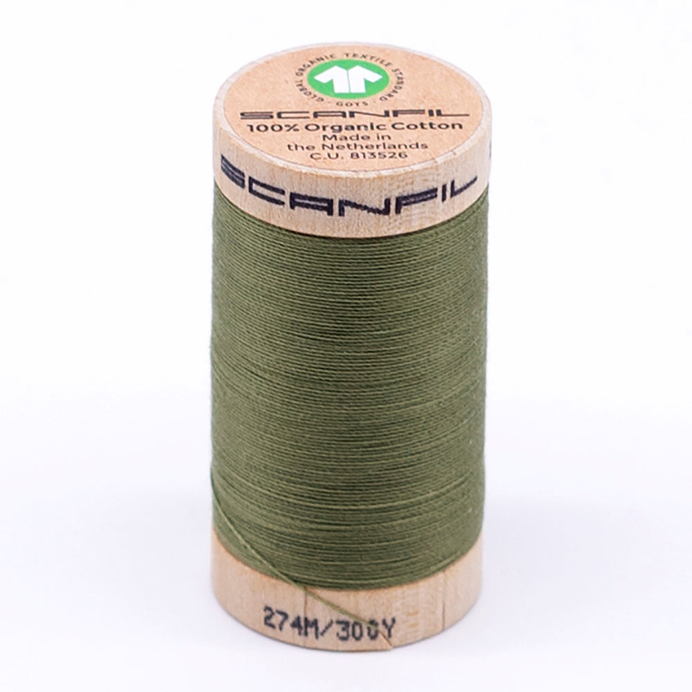 SCANFIL® 30wt Organic Pima Cotton Thread 300 yds - 4859 Sage - Joann Fabrics