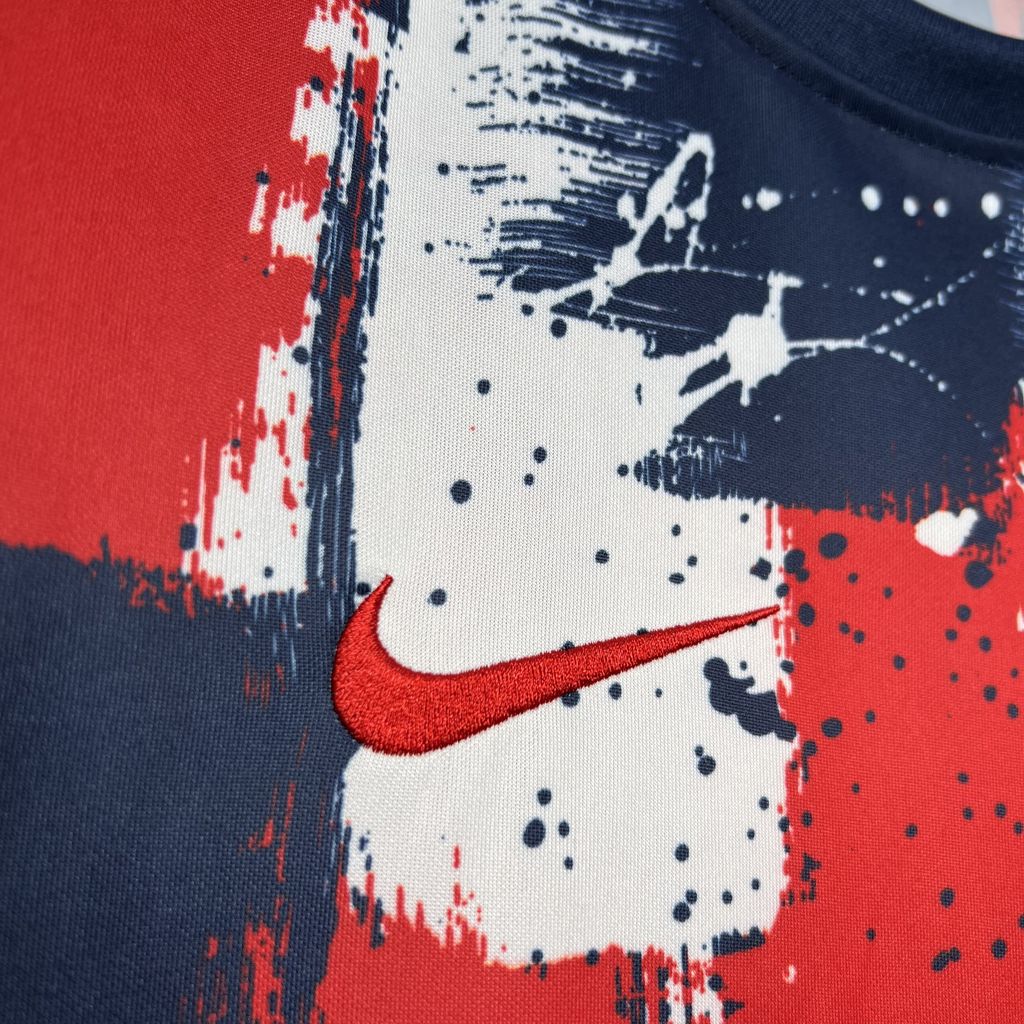 2024/2025 Psg Paris Saint-Germain Pre-Match Jersey 1:1 Thai Quality