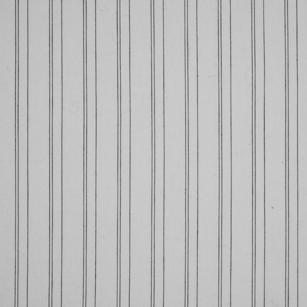 White/Black Pencil Striped Stretch Shirting - Joann Fabrics