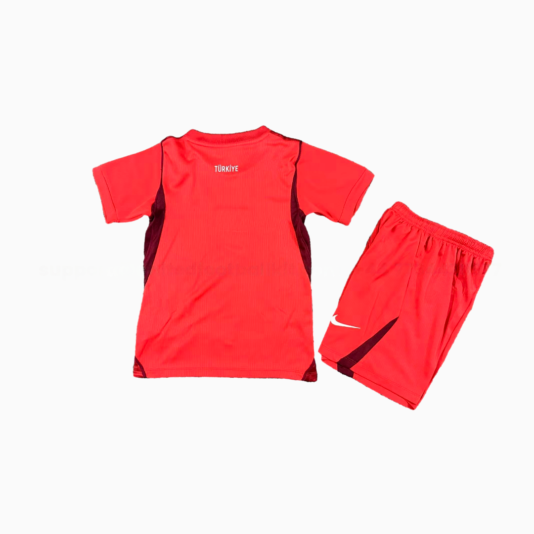 Turkey 2026 Home Kids Kit - UnitedFutballJersey