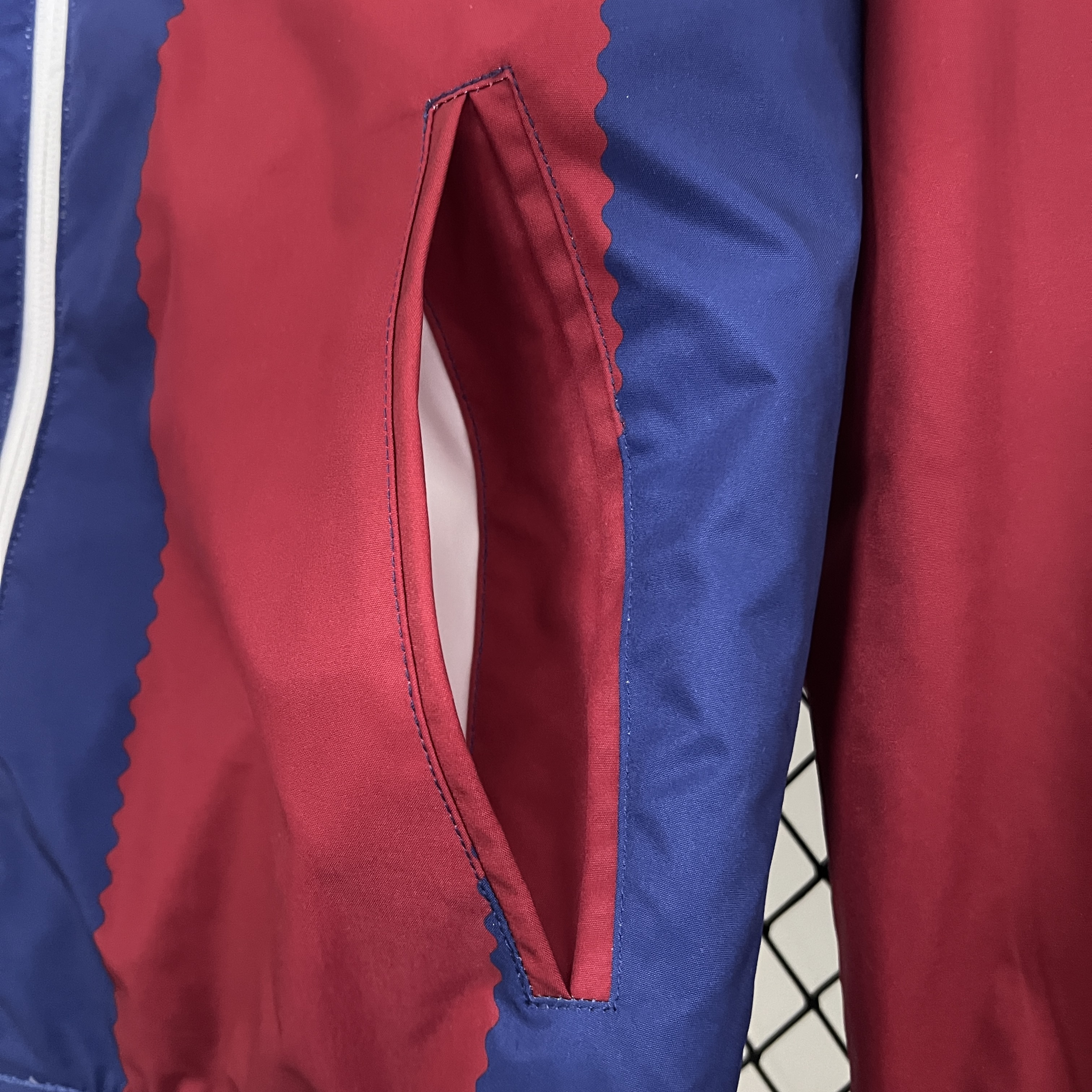 2025/2026 Barcelona Reversible Windbreaker Soccer Jersey 1:1 Thai Quality 04