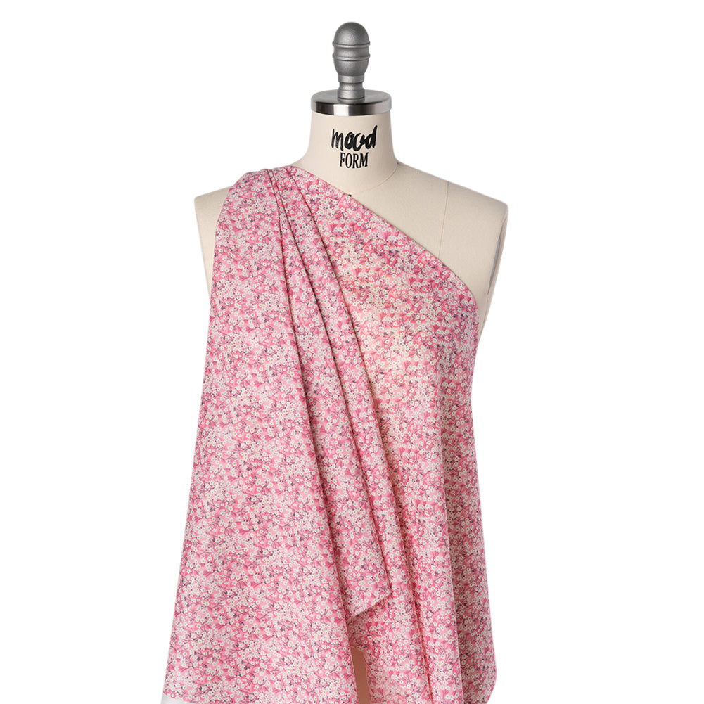 Liberty Fabrics Tana Lawn® - Mitsi Valeria Light Pink - Pale Pink Cherry Blossoms - Joann Fabrics