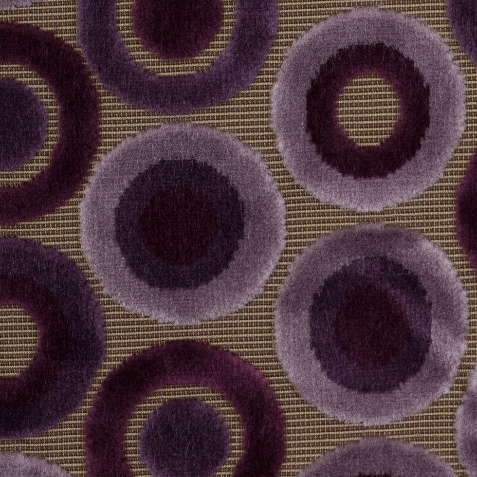 Purple Geometric Velvet - Joann Fabrics