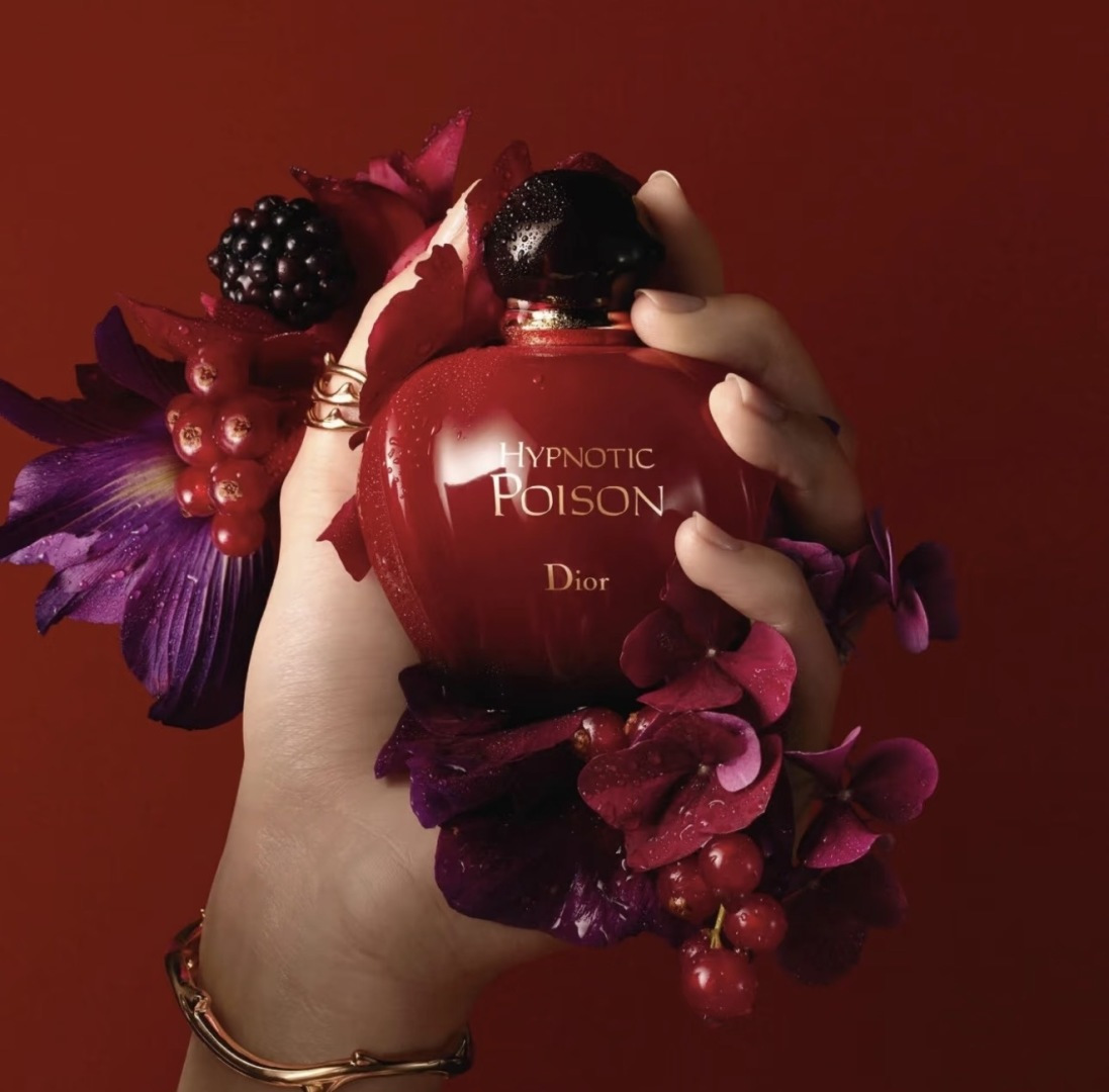 Dior Hypnotic Poison Eau de Toilette - Iconic Red Apple Perfume for Women 100ml