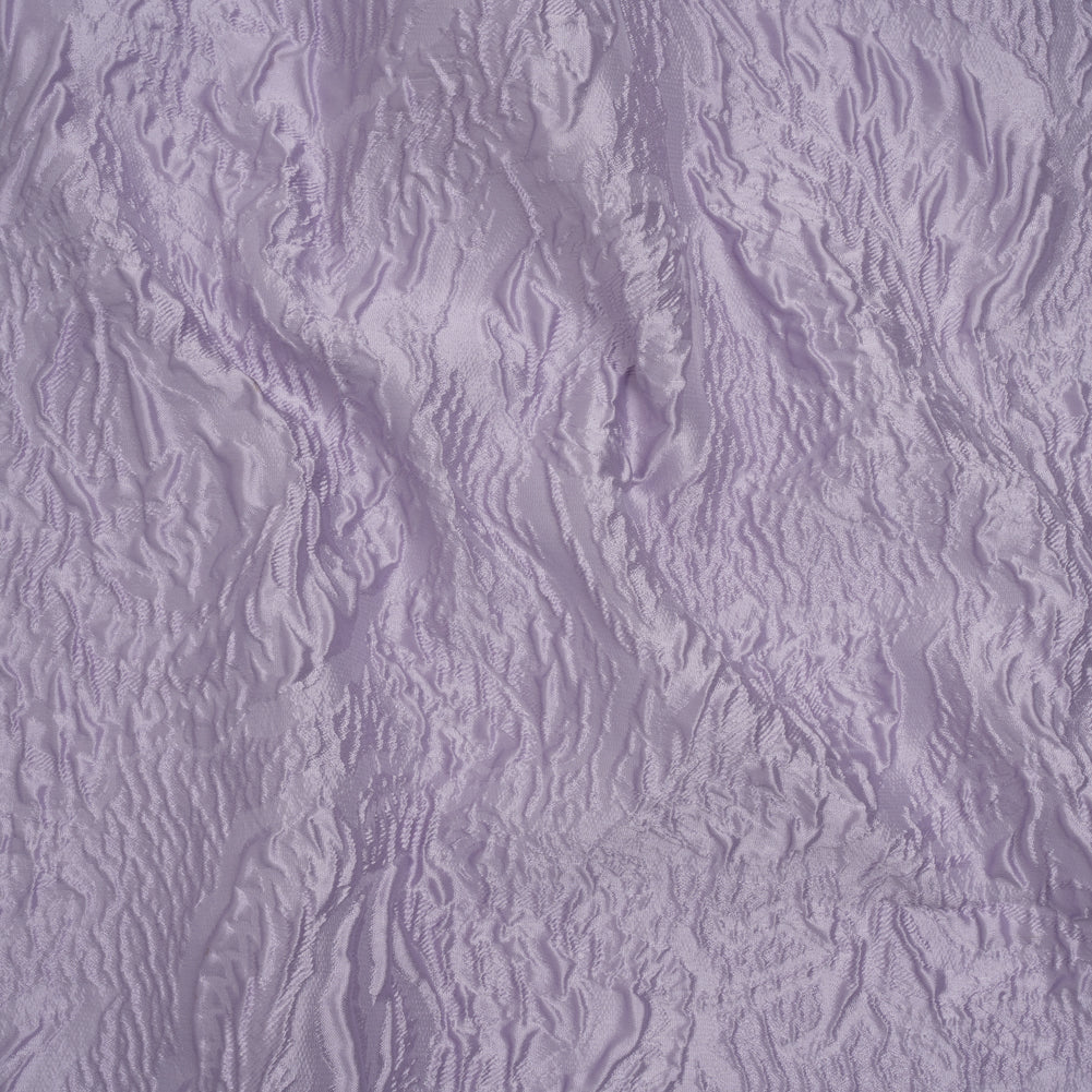 Polyester Brocade - Monochrome Lavender Roses and Leaves - Joann Fabrics