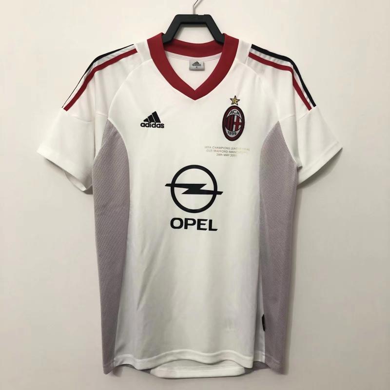 2002/2003 Retro AC Milan Away Football Shirt 1:1 Thai Quality