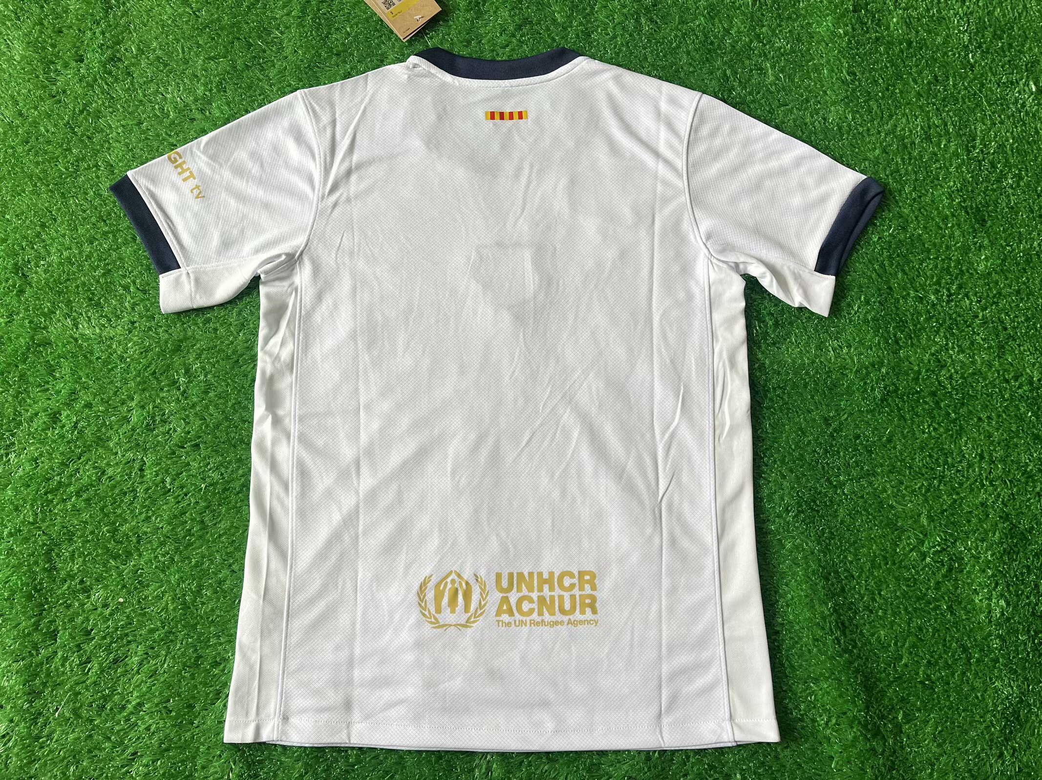 2025/2026 Barcelona white No Spotify Football Shirt 1:1 Thai Quality