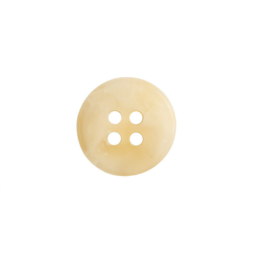 Ivory Translucent Splatter and Swirl 4-Hole Plastic Saucer Button - 24L/15mm - Joann Fabrics