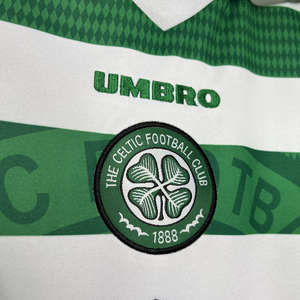 1998/1999 Retro Celtic Home Football Shirt 1:1 Thai Quality