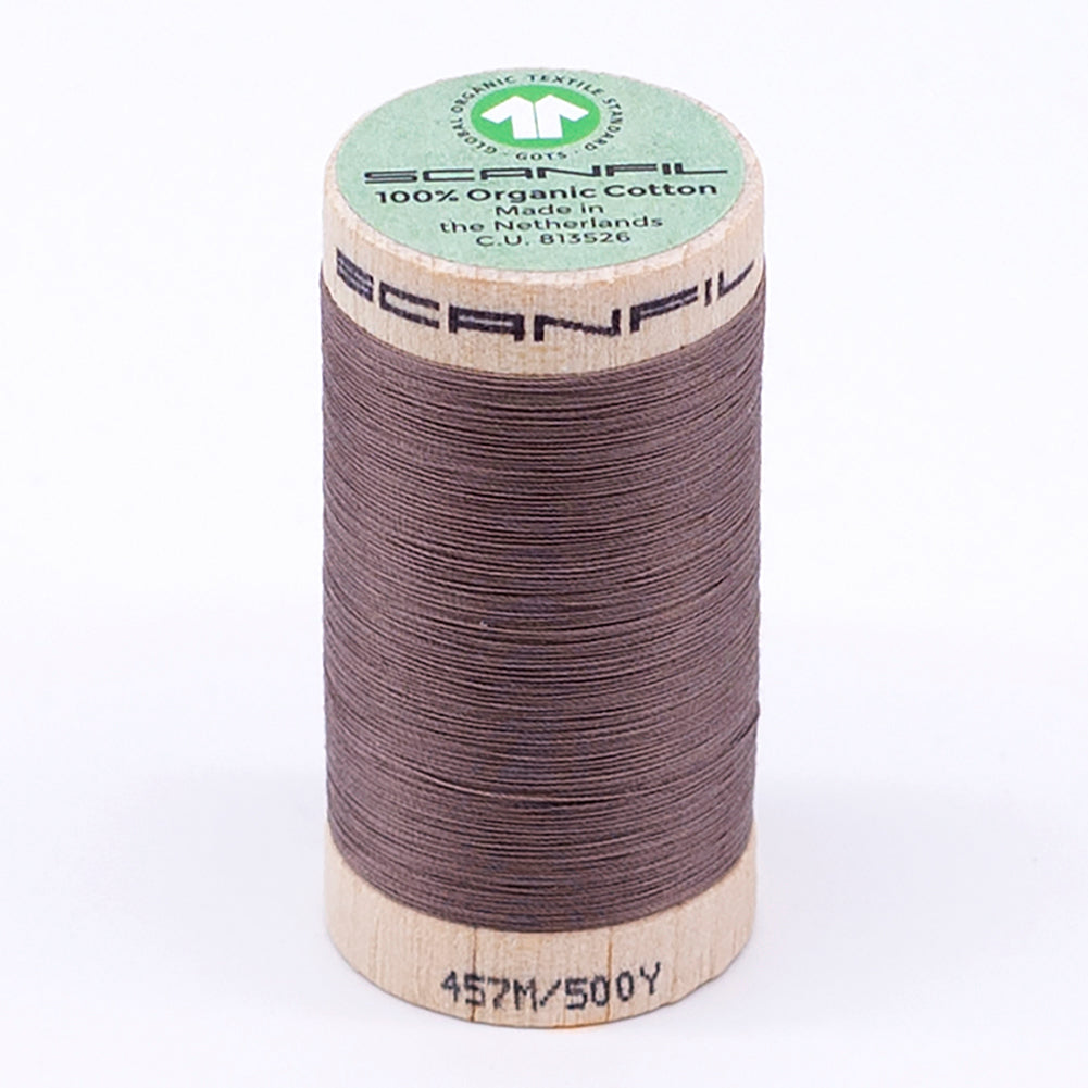 SCANFIL® 50wt Organic Pima Cotton Thread 500 yds - 4862 Antier - Joann Fabrics