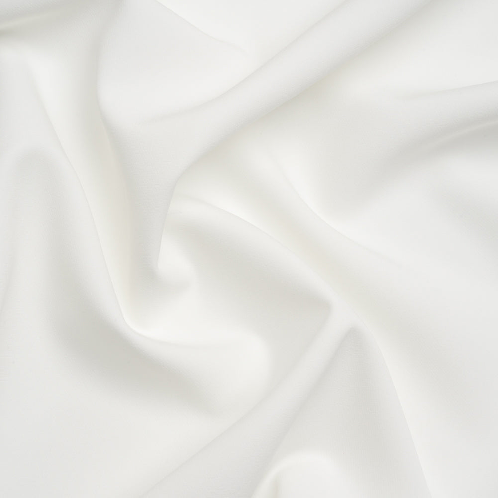 Stretch Recycled Polyester 4-Ply Crepe - Off White - Premium Collection - Joann Fabrics