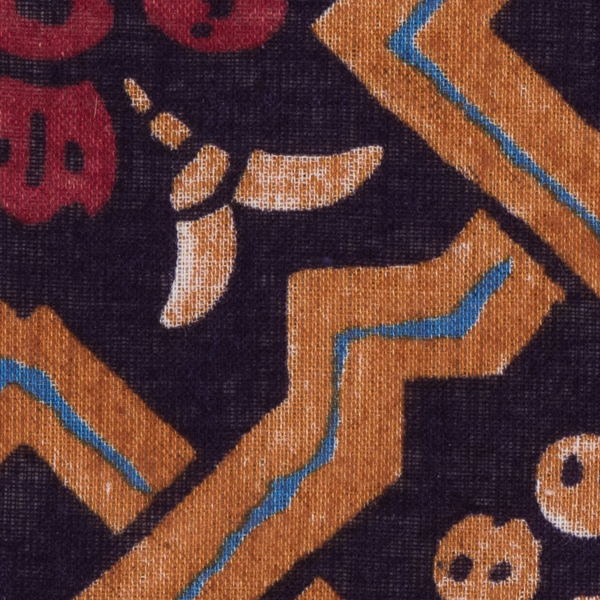 Mysterioso/Cashew Abstract Loosely Woven Cotton Print - Joann Fabrics