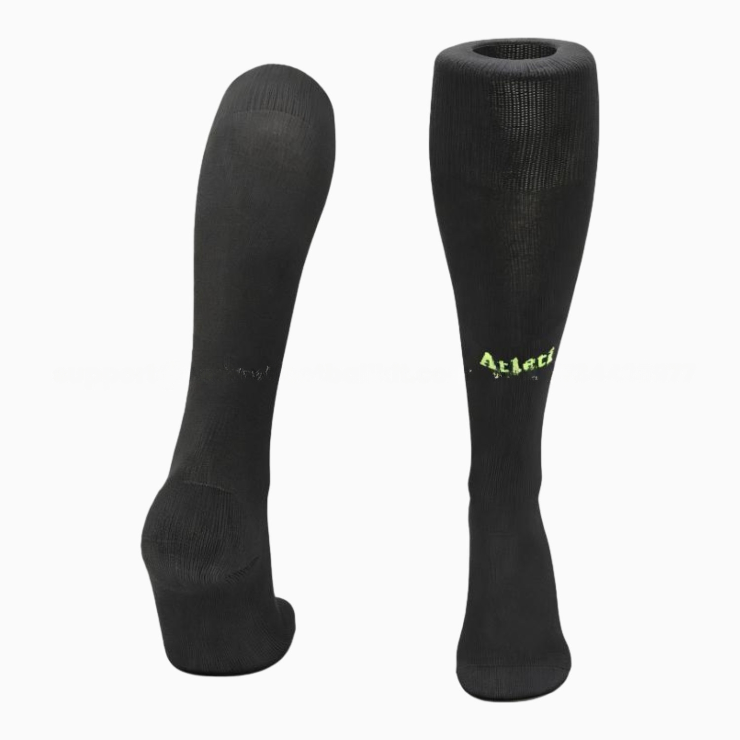 Atletico Madrid 26-27 Away Socks - Black - UnitedFutballJersey