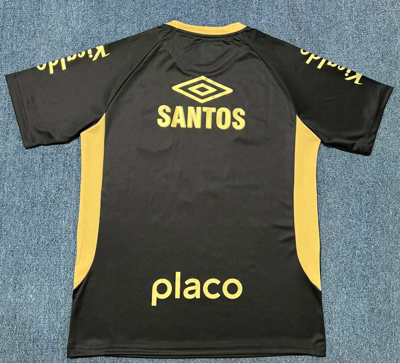 2025/2026 Santos Special Edition Black Football Jersey 1:1 Thai Quality
