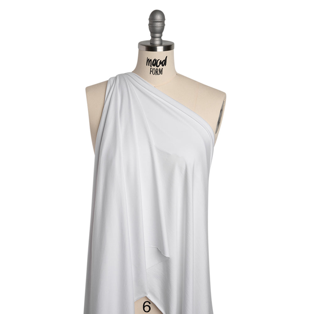 Stretch Bamboo Jersey - White - Willow Collection - Joann Fabrics