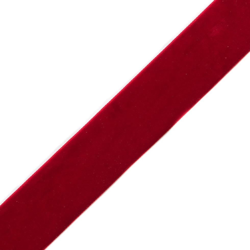 Single Faced Velvet Ribbon Made in Italy - 2