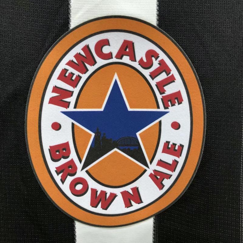 1995/1997 Retro Long Sleeve Newcastle United Home Soccer Jersey 1:1 Thai Quality