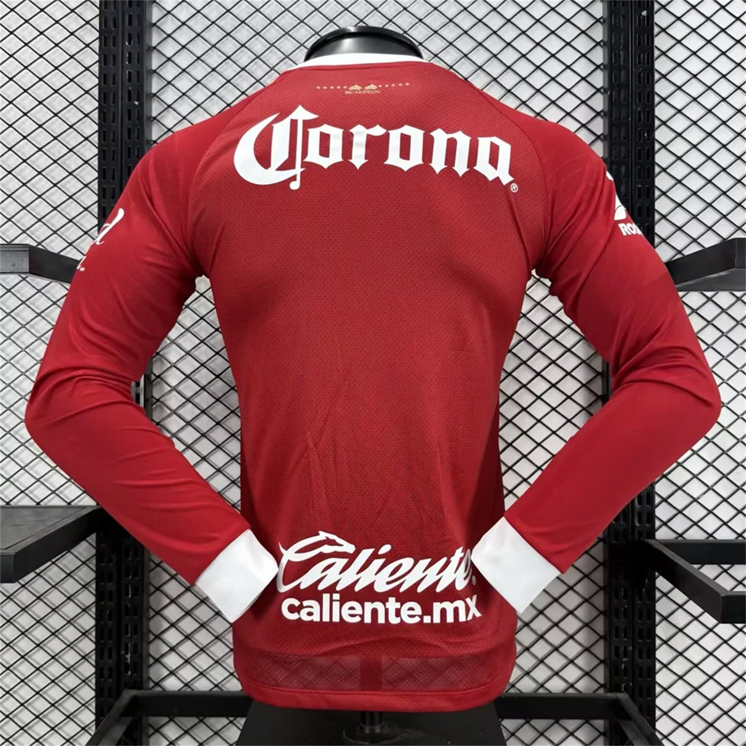 Toluca 25-26 Red Special Long Sleeves Jersey - Player Version - UnitedFutballJersey