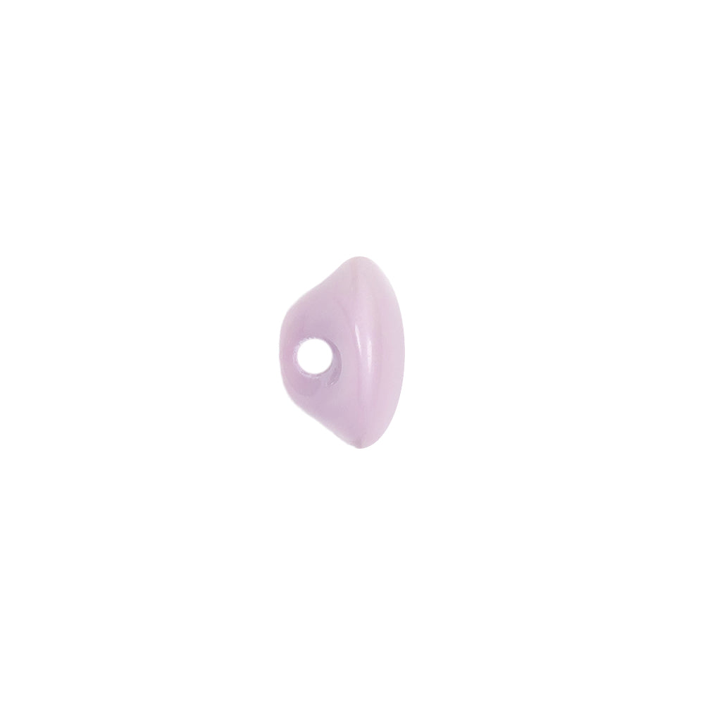 European Dark Lilac Self Back Glass Button - 18L/11.5mm - Joann Fabrics