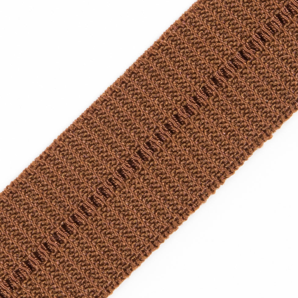 Brown Stretch Fold Over Grosgrain - 0.625