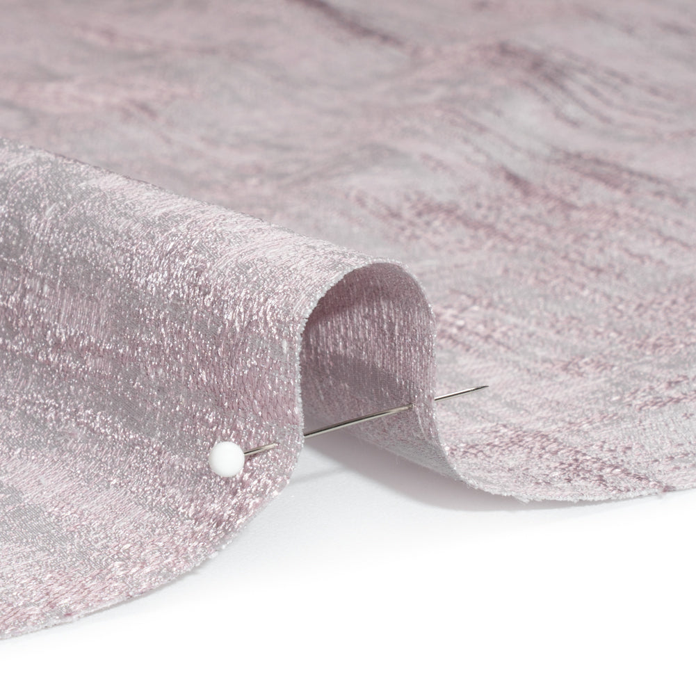 Drapery Jacquard - Mulberry Distressed Abstract - British Imported - Joann Fabrics