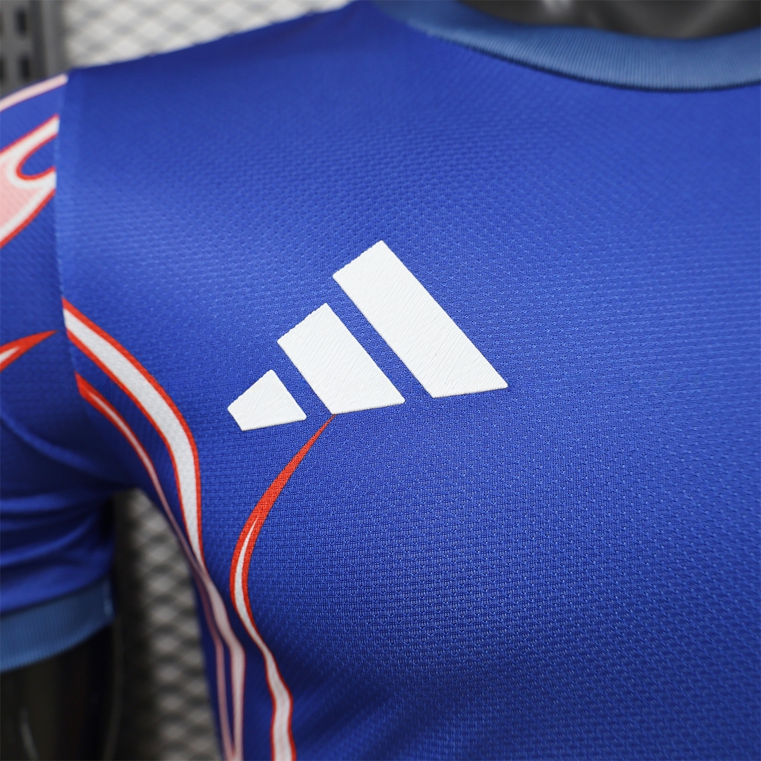 Japan 2026 Red Fire Blue Special Jersey - Player Version - UnitedFutballJersey