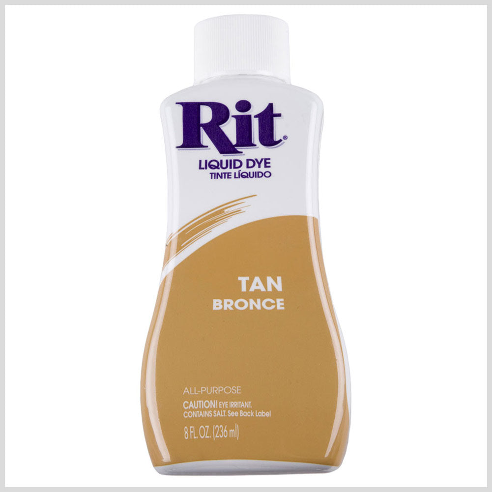 Rit All-Purpose Liquid Fabric Dye - Tan - 8oz Bottle - Joann Fabrics