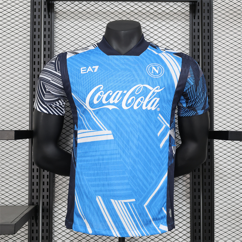 2024/2025 Player Version Napoli  Coca-Cola Joint Edition Jersey 1:1 Thai Quality