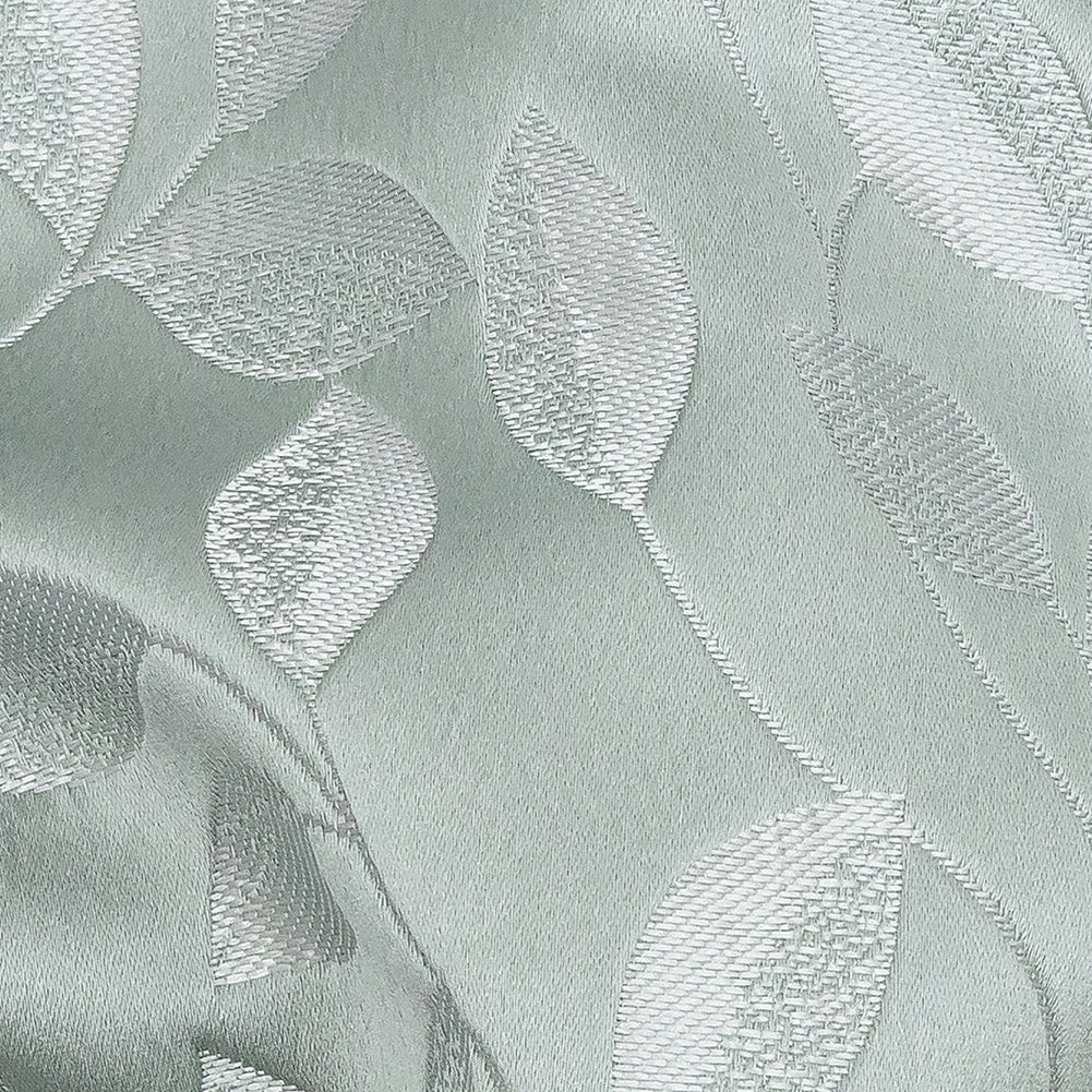 Satin-Faced Jacquard - Seafoam Foliage - British Imported - Joann Fabrics