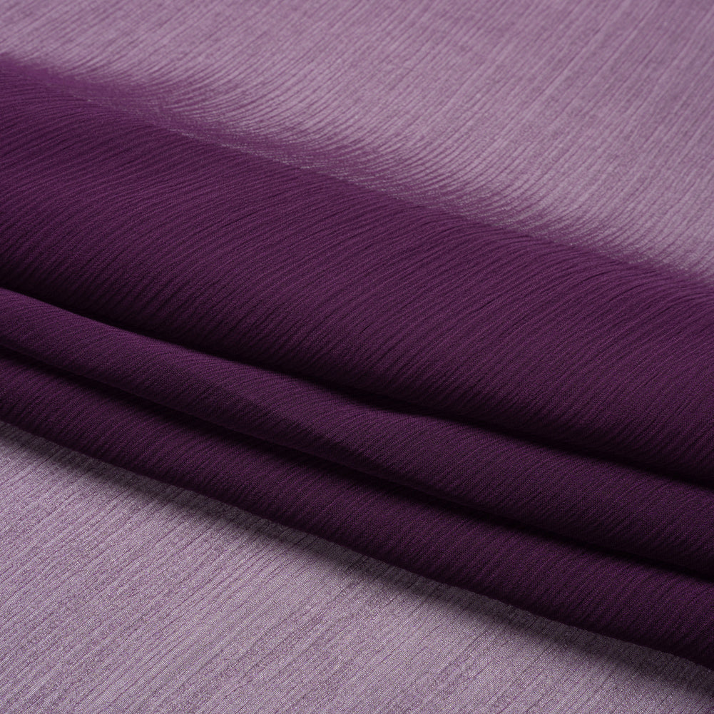 Crinkled Silk Chiffon - Blackberry - Premium Collection - Joann Fabrics