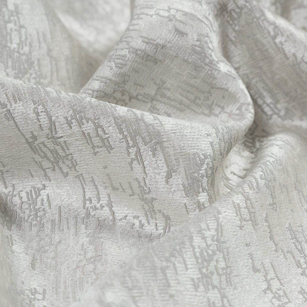 Satin-Face Jacquard - Dove Crackle - British Imported - Joann Fabrics