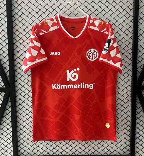 2025/2026 FSV Mainz 05 Home Football Jersey 1:1 Thai Quality