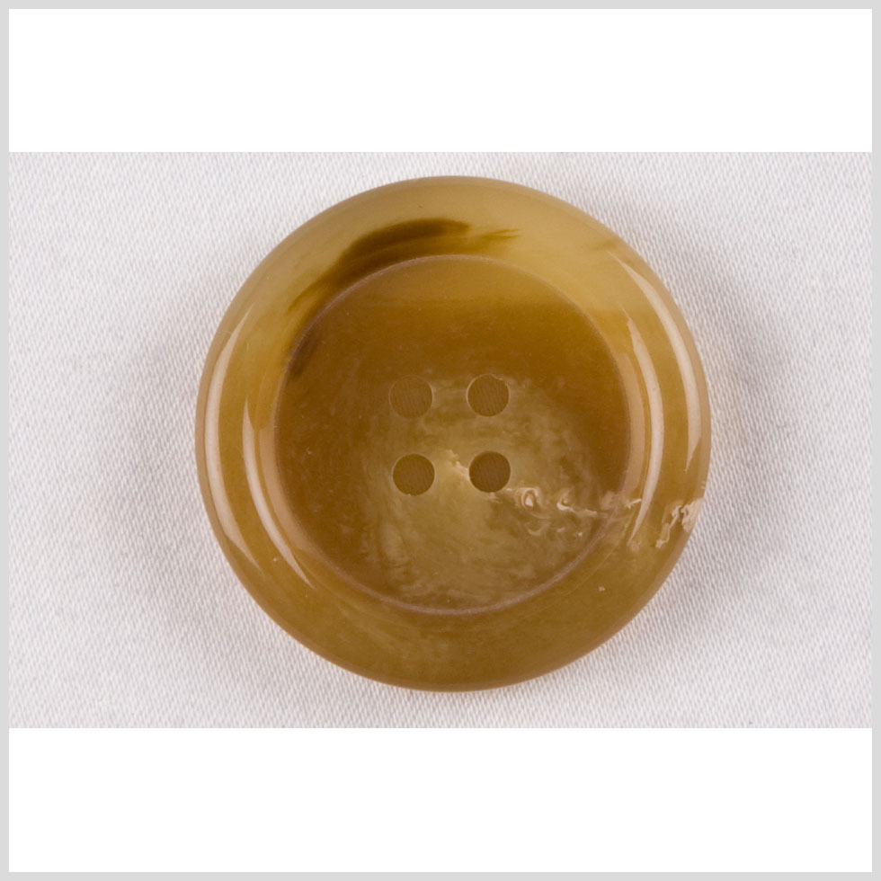 Light Brown Horn Coat Button - 44L/28mm - Joann Fabrics