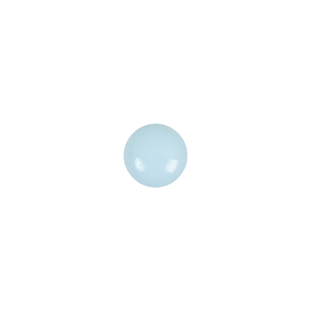 European Baby Blue Self Back Glass Button - 12L/7.5mm - Joann Fabrics