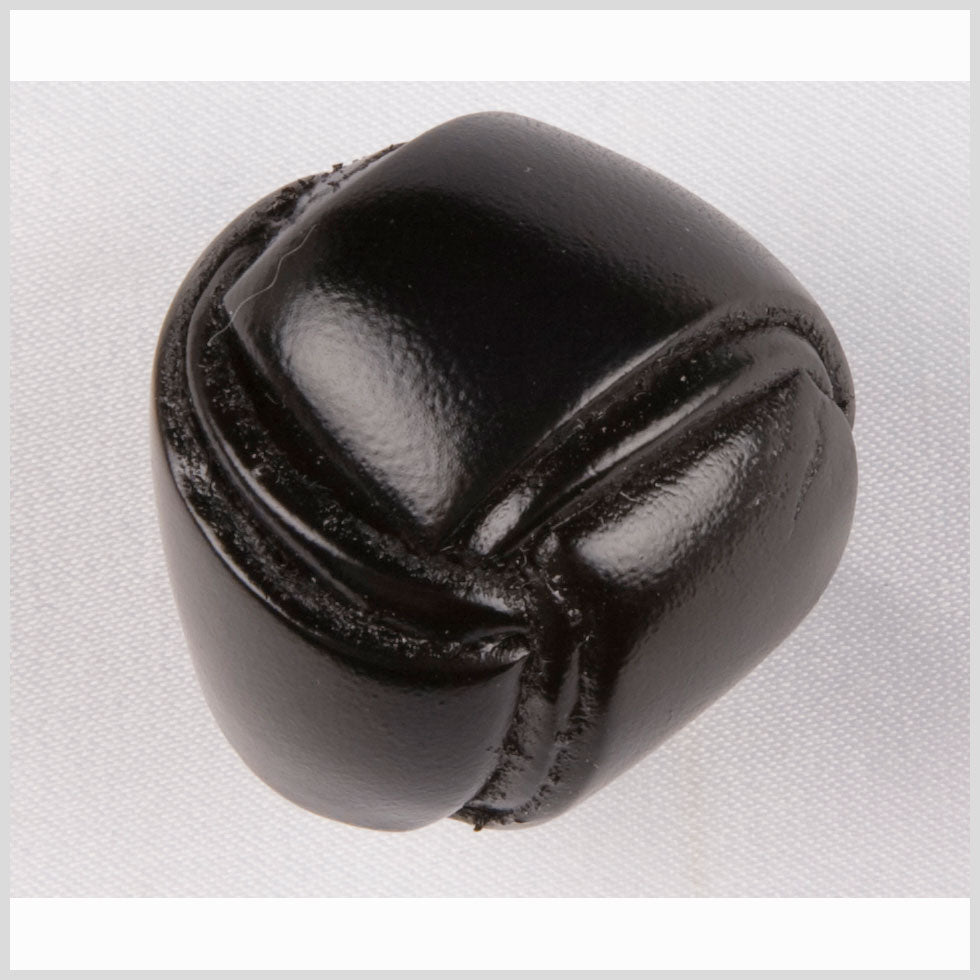 Black Leather Coat Button - 50L/32mm - Joann Fabrics