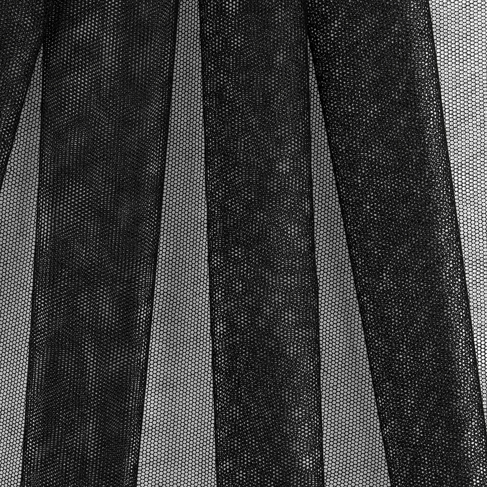Cotton Bobbinet Tulle Made in England - Black - Joann Fabrics