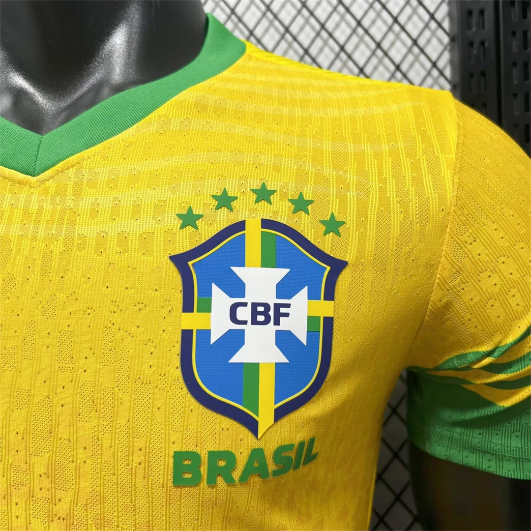 Brazil 2026 Yellow Colors Special Jersey - Player Version - UnitedFutballJersey