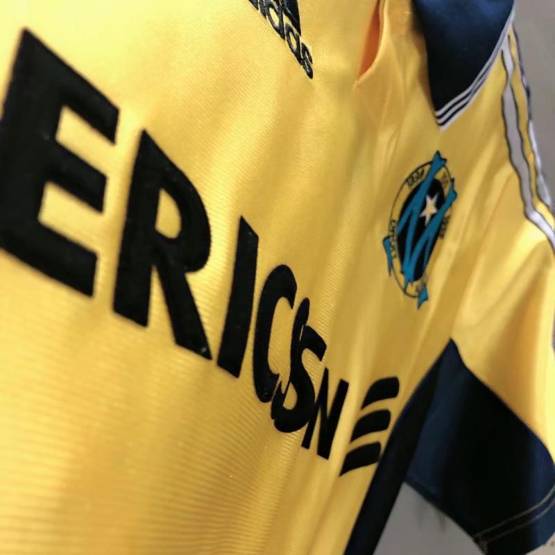 1998-1999 Retro Olympique de Marseille Third Away Football Jersey 1:1 Thai Quality
