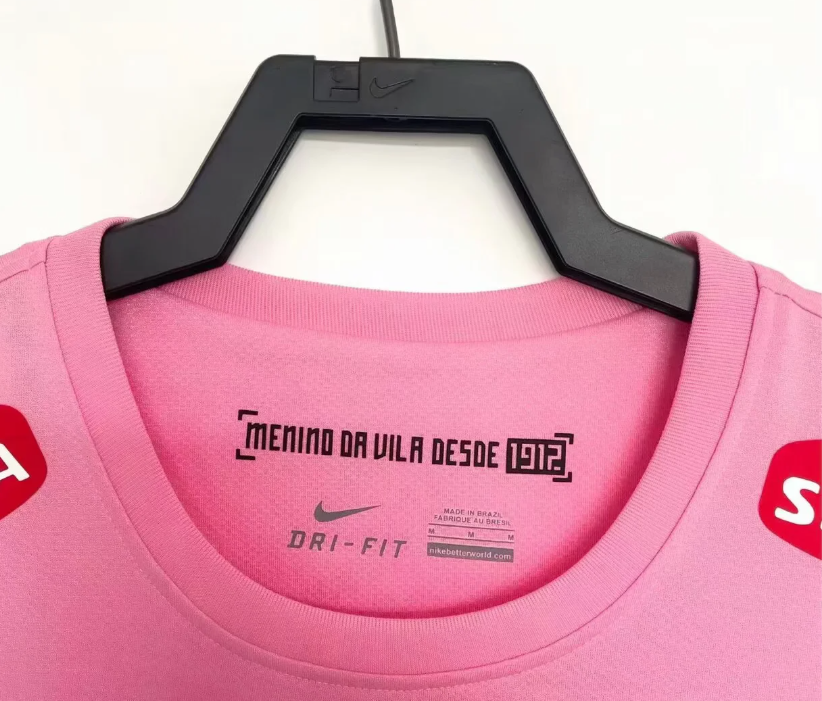 2012 Retro Santos Pink Football Jersey 1:1 Thai Quality