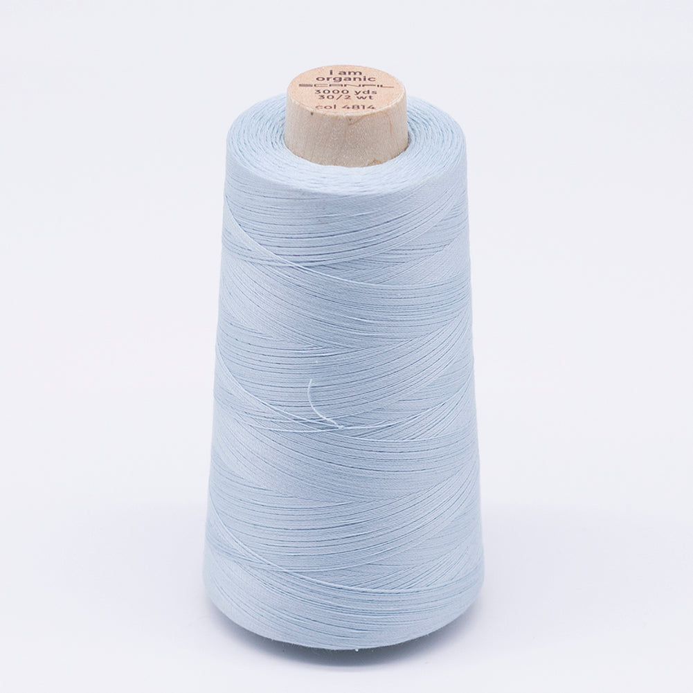 SCANFIL® 30wt Organic Pima Cotton Thread 3000 yd Cone - 4814 Winter Sky - Joann Fabrics